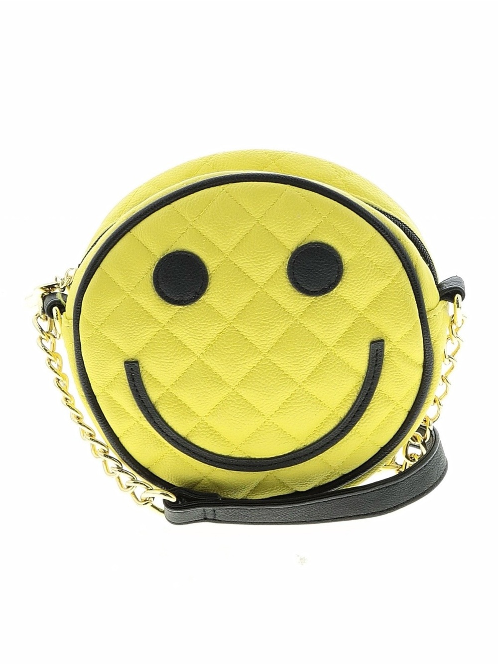 Betsey Johnson luv Betsey smiley happy face crossbody bag purse